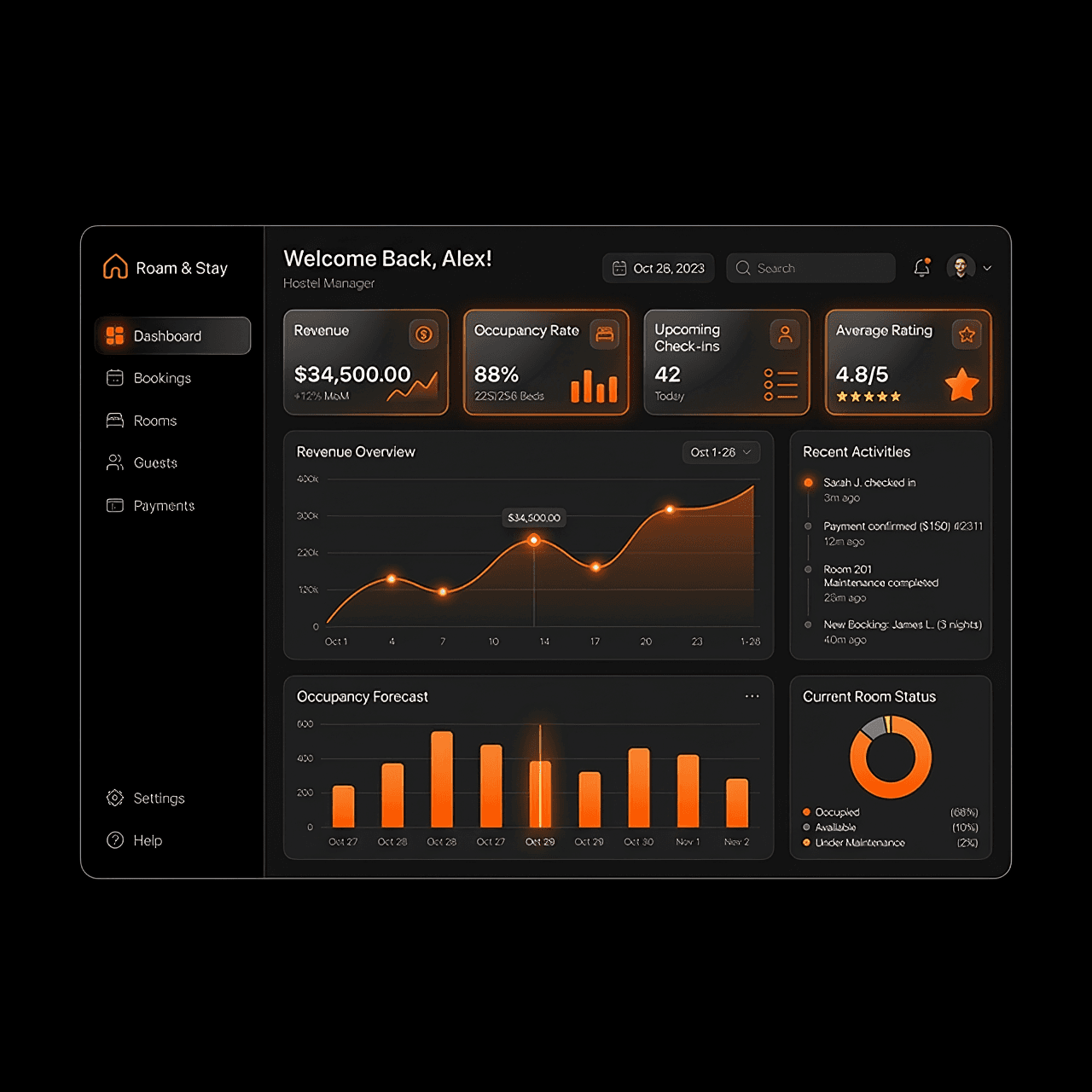 Hero Dashboard Preview